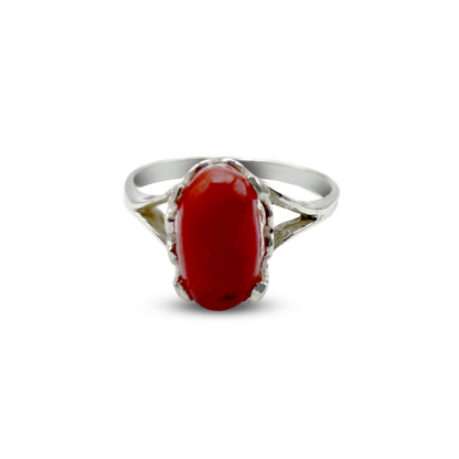 Coral Women Ring - Lattice Tip