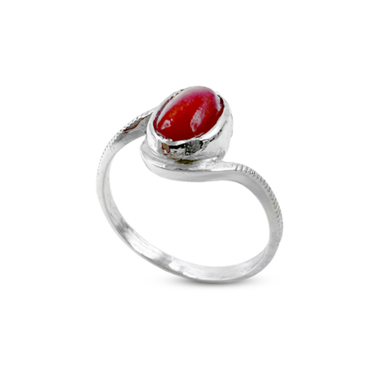 Coral Women Ring - Mini Bypass Design