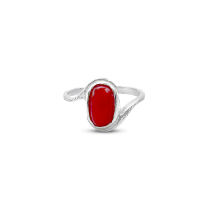 Coral Women Ring - Mini Bypass Design