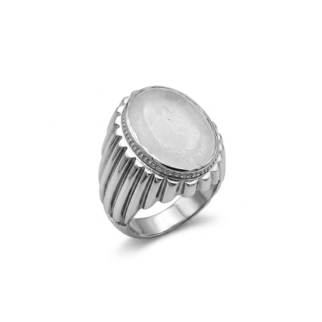 Dur e Najaf Men Ring - Heritage Silver Design