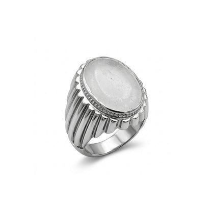 Dur e Najaf Men Ring - Heritage Silver Design