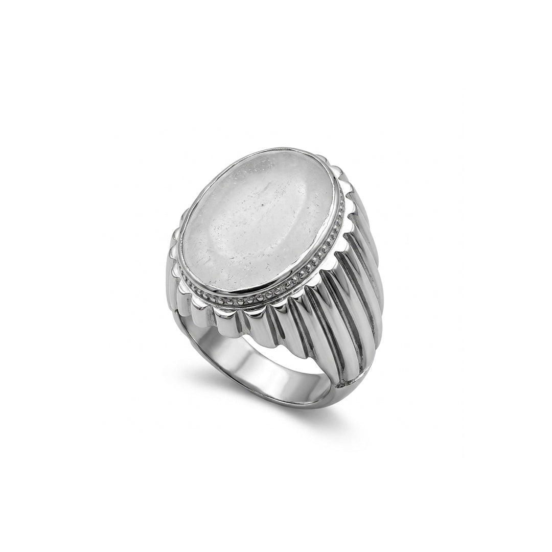 Dur e Najaf Men Ring - Heritage Silver Design