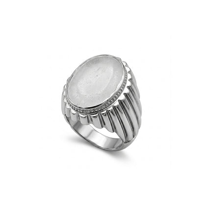 Dur e Najaf Men Ring - Heritage Silver Design