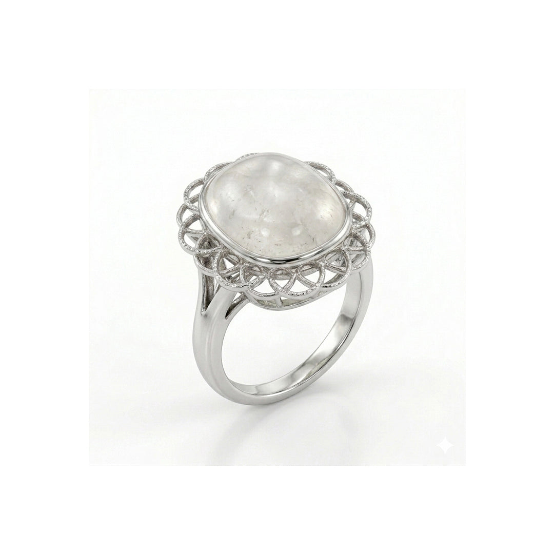 Dur e Najaf Women Ring - Floral Ring