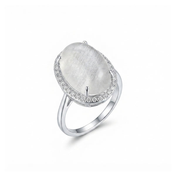 Dur e Najaf Women Ring - Floral Halo Ring