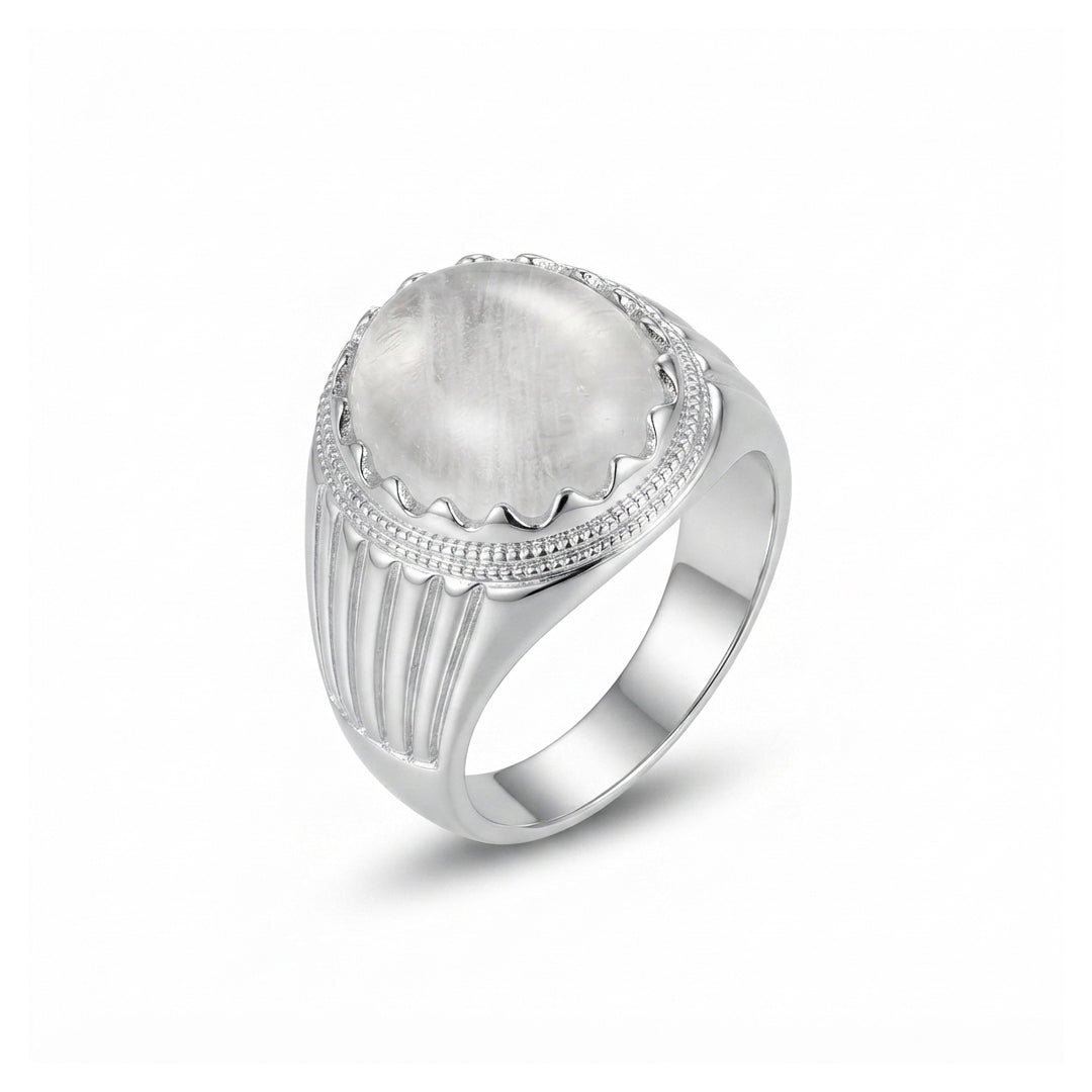 Dur e Najaf Men Ring - Octagon Design
