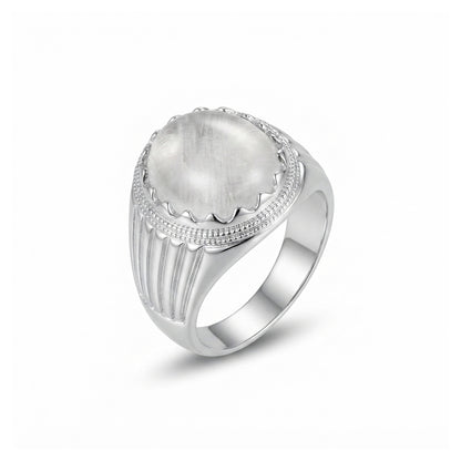 Dur e Najaf Men Ring - Octagon Design