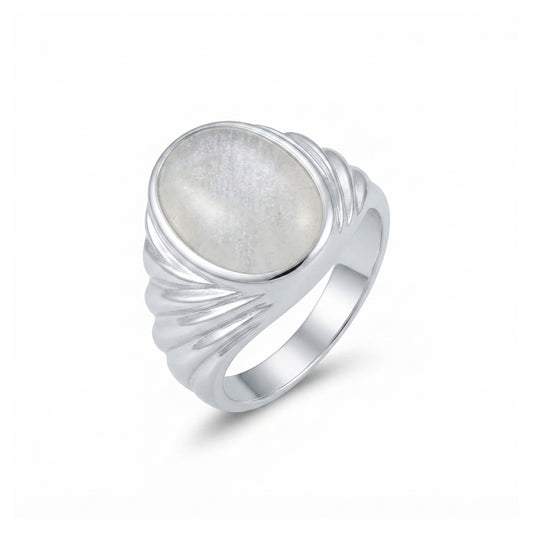 Dur e Najaf Men Ring - Matrix Design