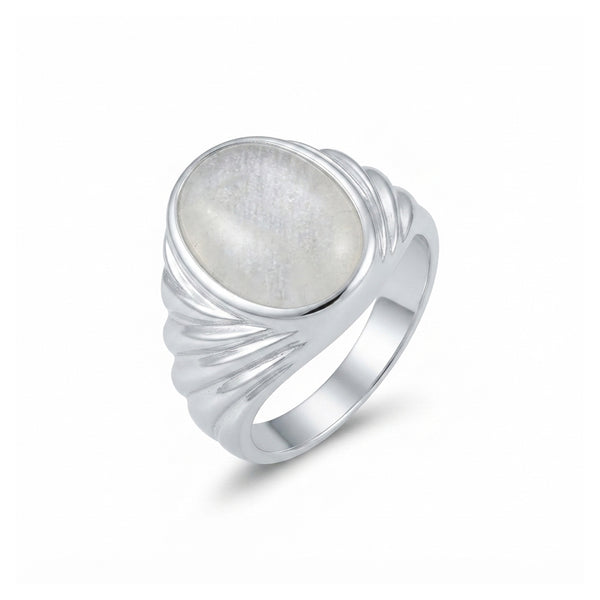 Dur e Najaf Men Ring - Matrix Design