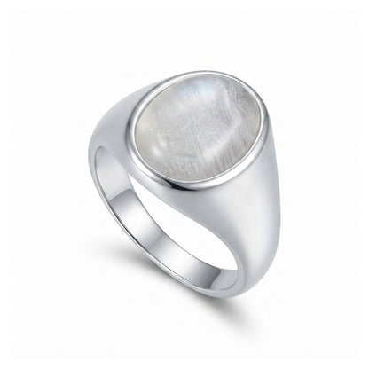 Dur e Najaf Men Ring - Shield Design