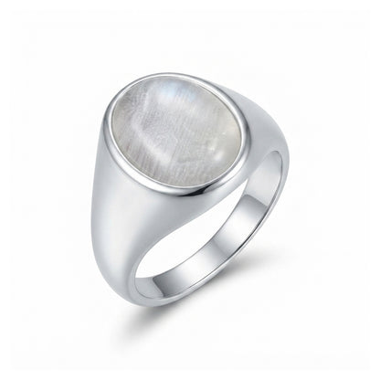 Dur e Najaf Men Ring - Shield Design