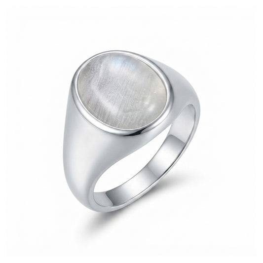 Dur e Najaf Men Ring - Shield Design
