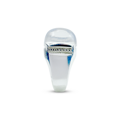 Dur e Najaf Men Ring - Sides Zip Design