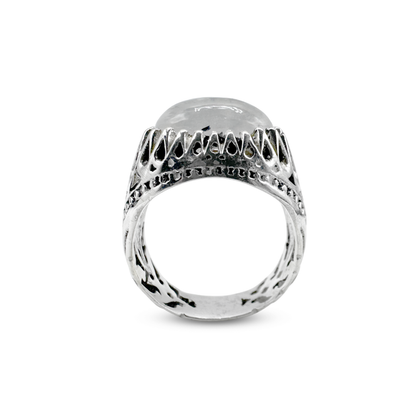 Dur e Najaf Men Ring - Oppose Lattice Design