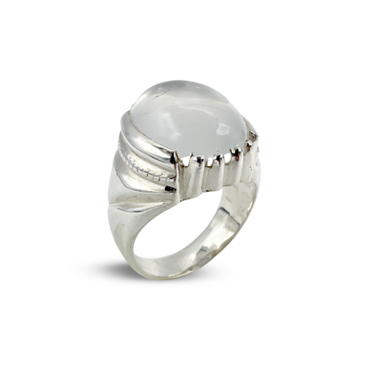 Dur e Najaf Men Ring - Strip Design