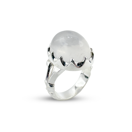 Dur e Najaf Men Ring - Mount Cup Design