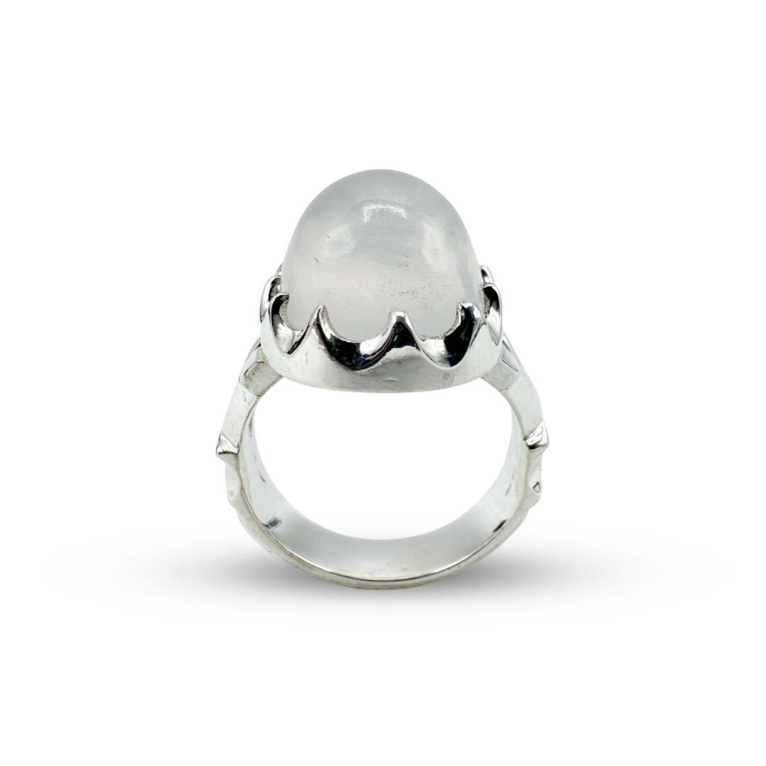 Dur e Najaf Men Ring - Mount Cup Design