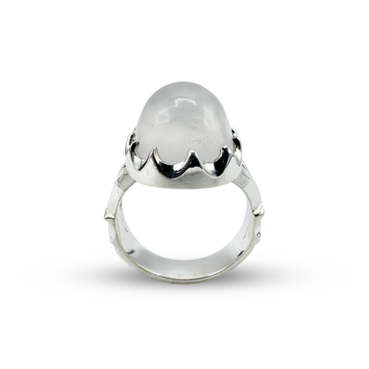 Dur e Najaf Men Ring - Mount Cup Design