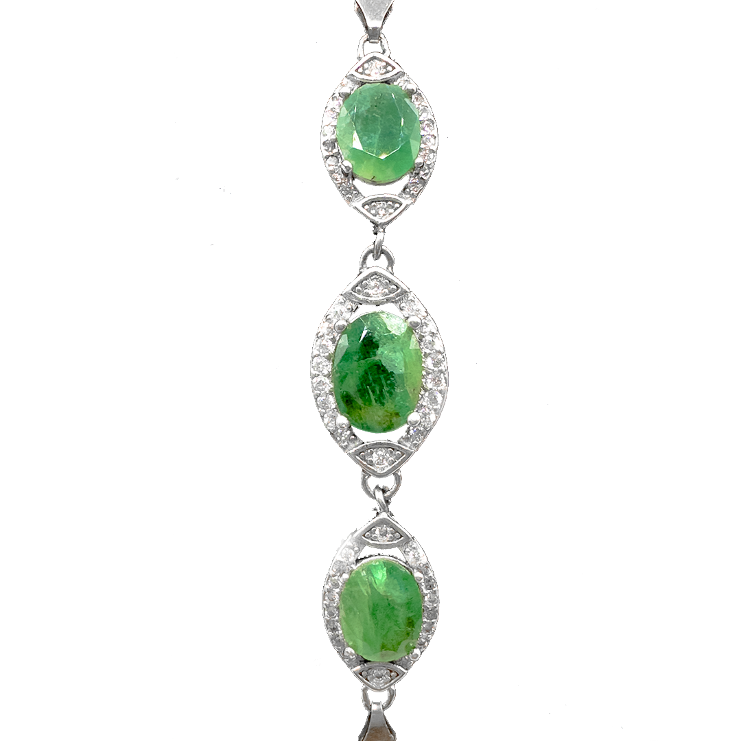 Emerald Bracelet - Eye Design