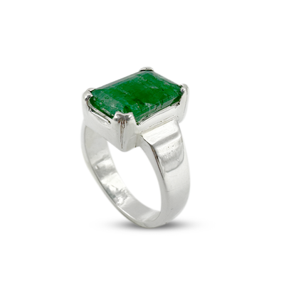 Emerald Men Ring - Office Wear