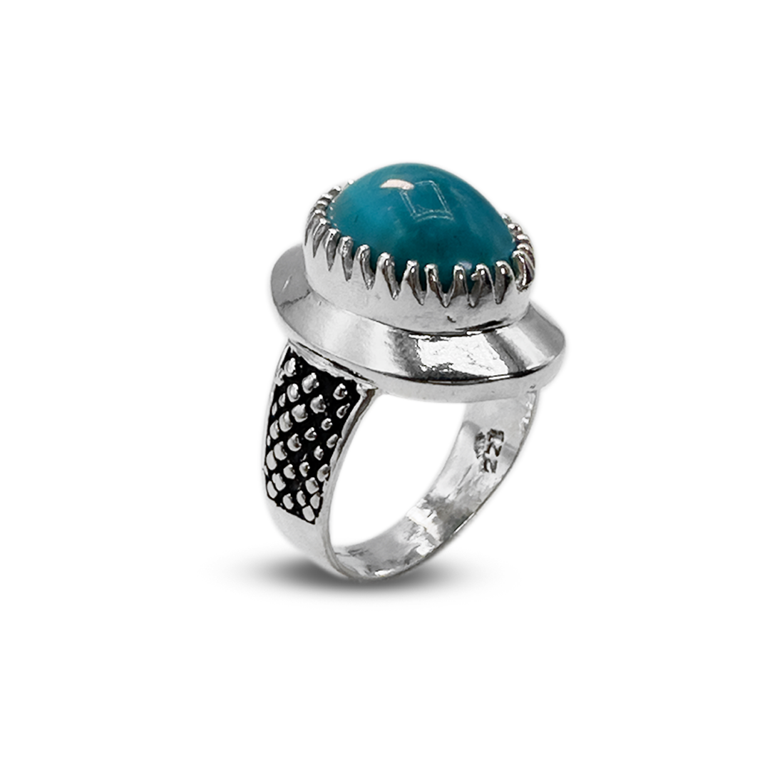 Feroza Men Ring – Dome of the Rock Ring