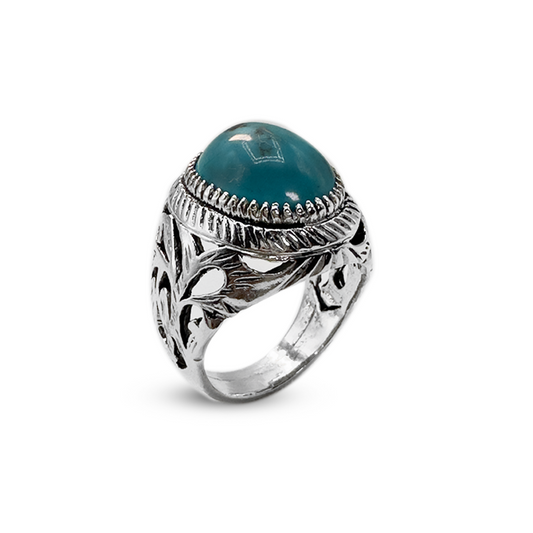 Feroza Men Ring – Wind Band