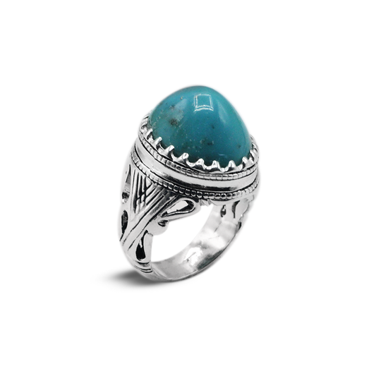 Feroza Men Ring - Dervish Whirling Feroza Ring