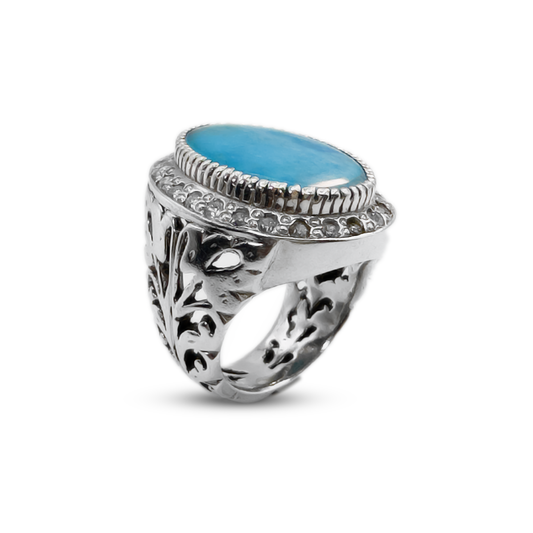 Feroza Men Ring – Artistic Demor Ring