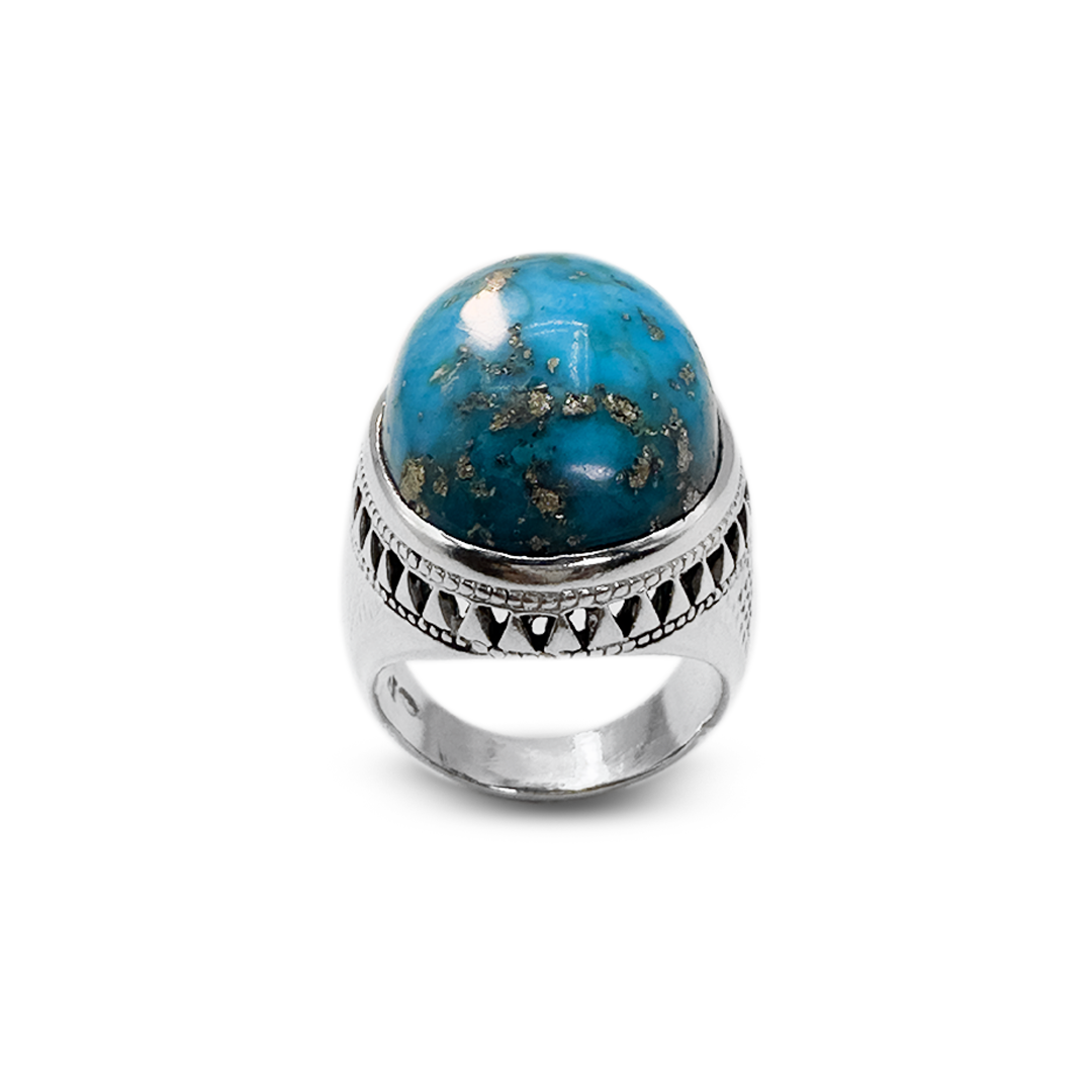 Feroza Men Ring – Zircon Patels Band