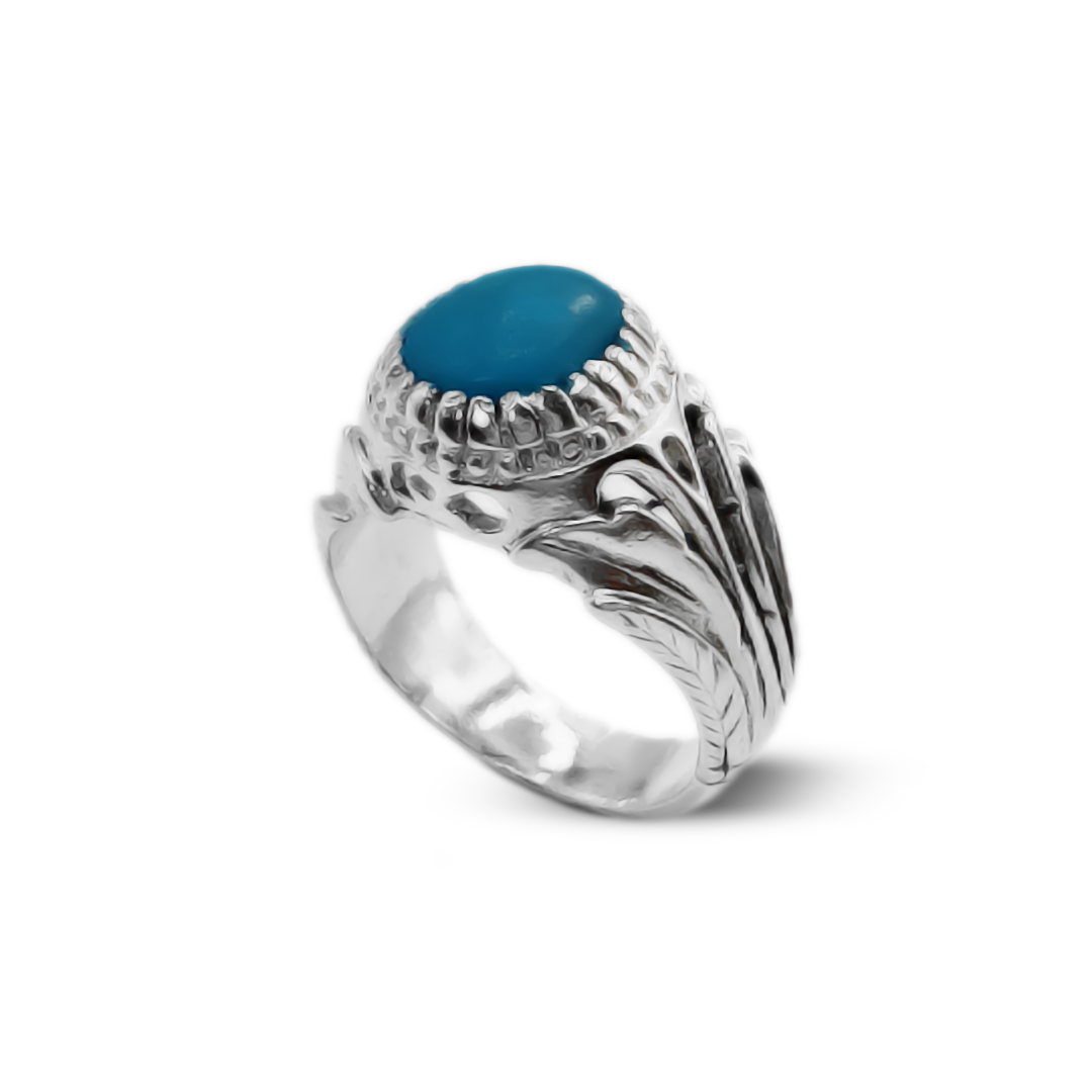 Feroza Men Ring – Halo Italian Ring