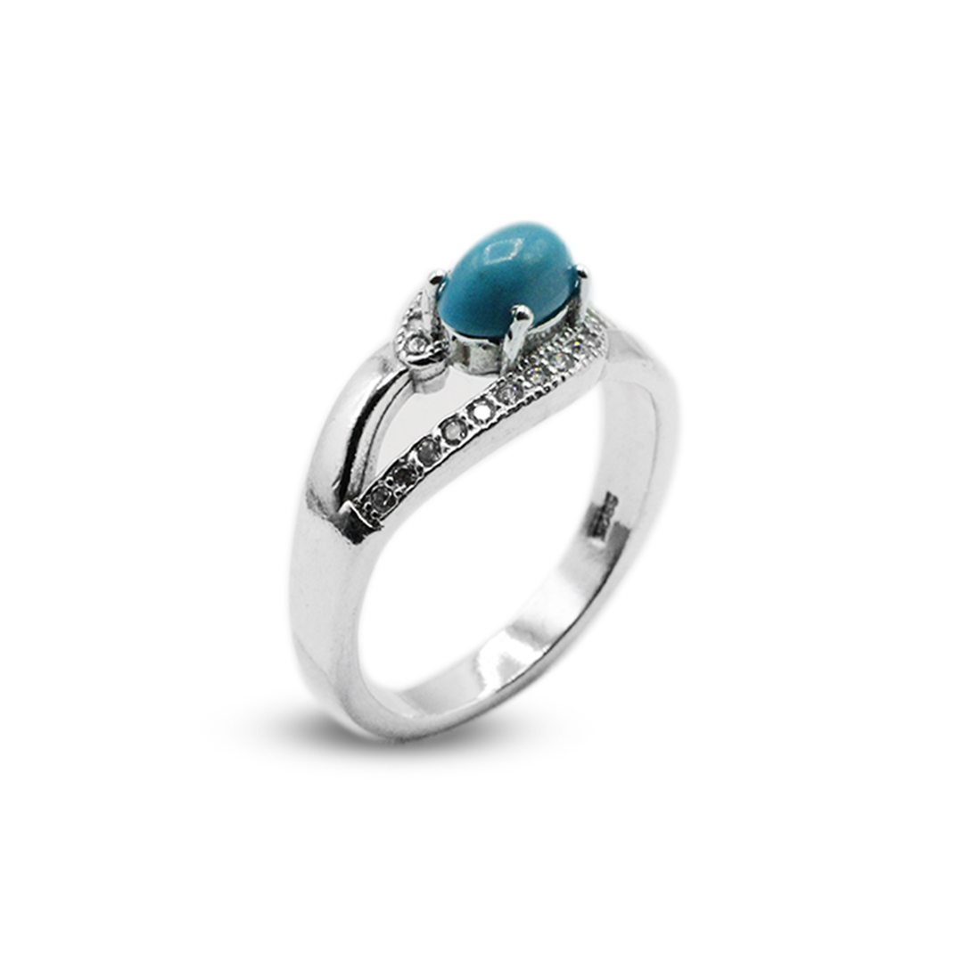 Feroza Women Ring – Zircon cross