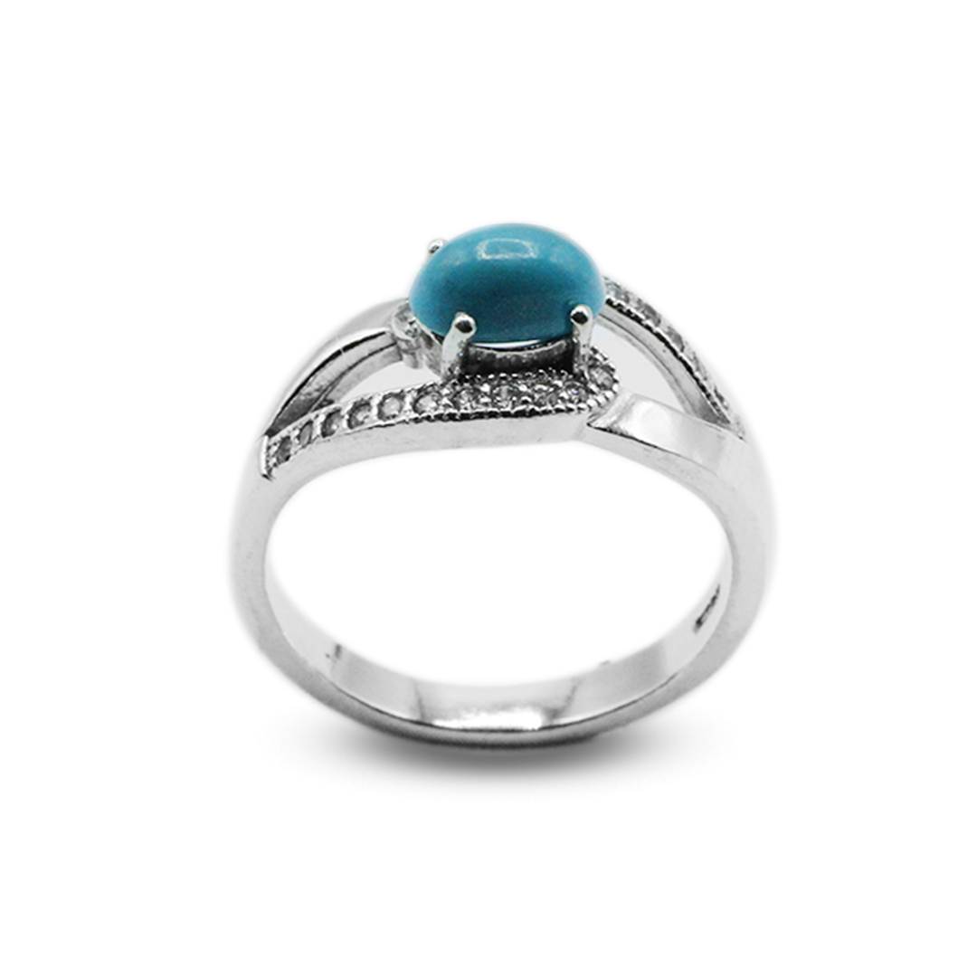 Feroza Women Ring – Zircon cross