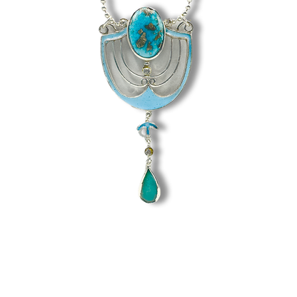 Feroza Pendant - Egyptian Crown