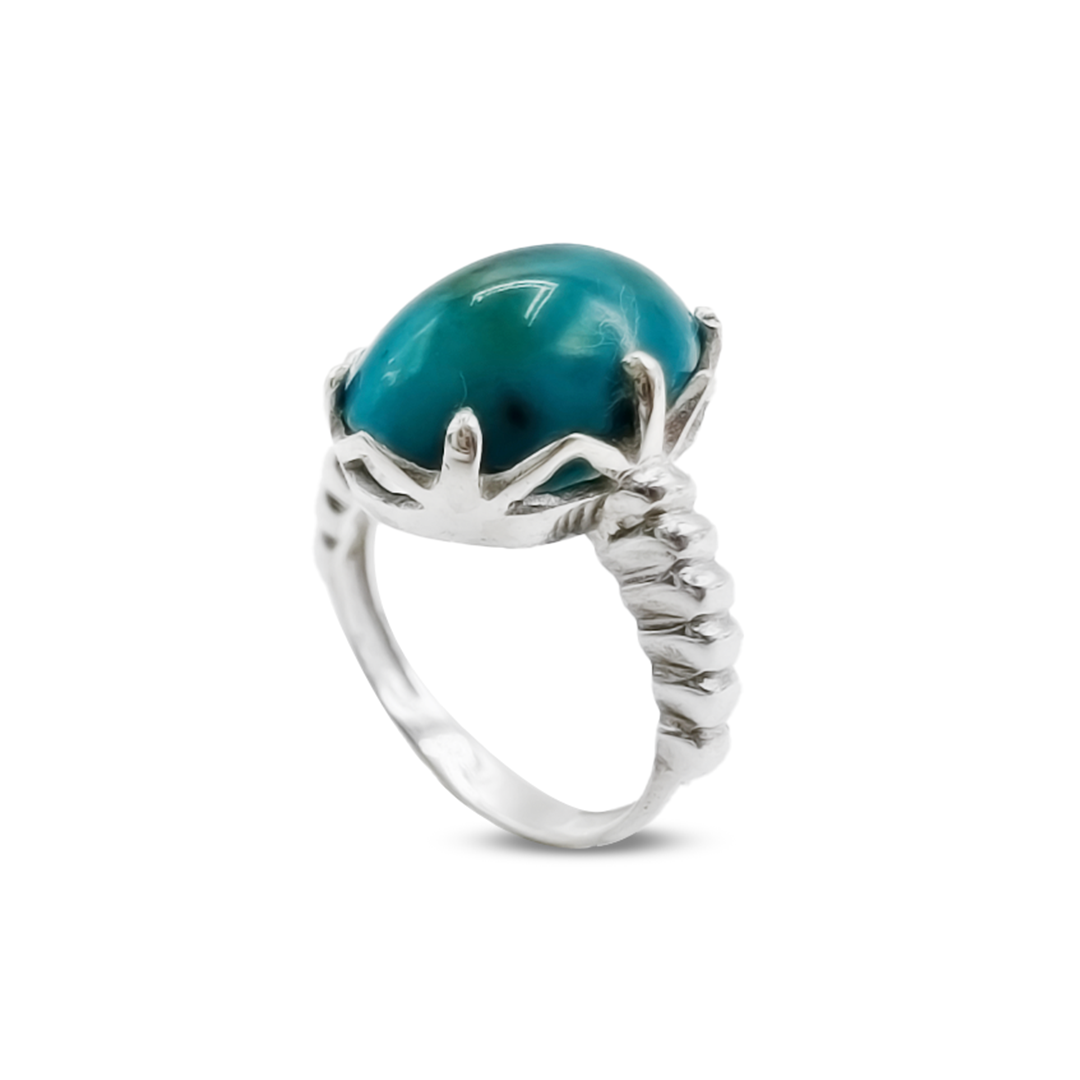 Feroza Women Ring - Rope Band Design