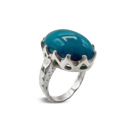 Feroza Women Ring - Flame Lattice Design