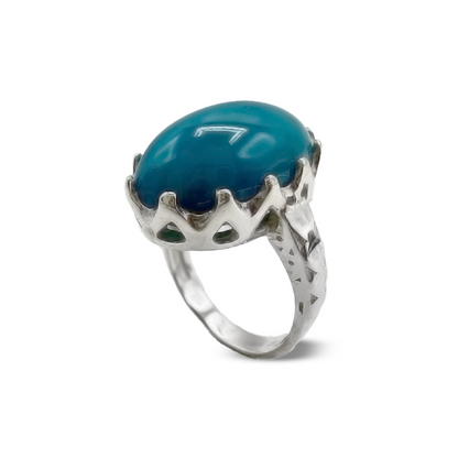 Feroza Women Ring - Flame Lattice Design