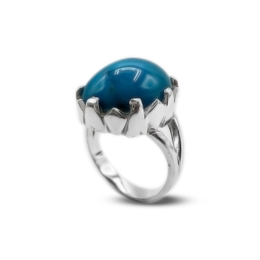 Feroza Women Ring - Crystal Lattice Design