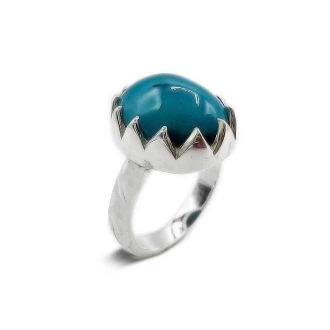 Feroza Women Ring - Nail Lattice Design