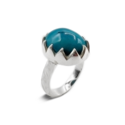 Feroza Women Ring - Nail Lattice Design