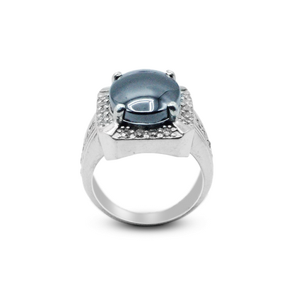 Hematite Men Ring - Royal Signet