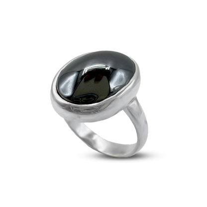 Hematite Women Ring – Regular Wear Design