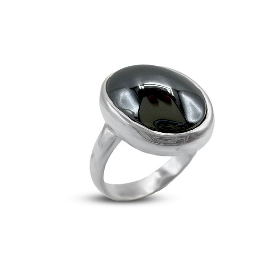 Hematite Women Ring – Regular Wear Design