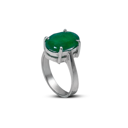 Jade Women Ring - Double layer Cup