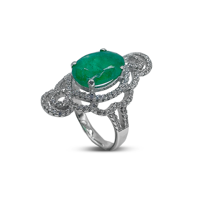 Jade Women Ring - Italian design