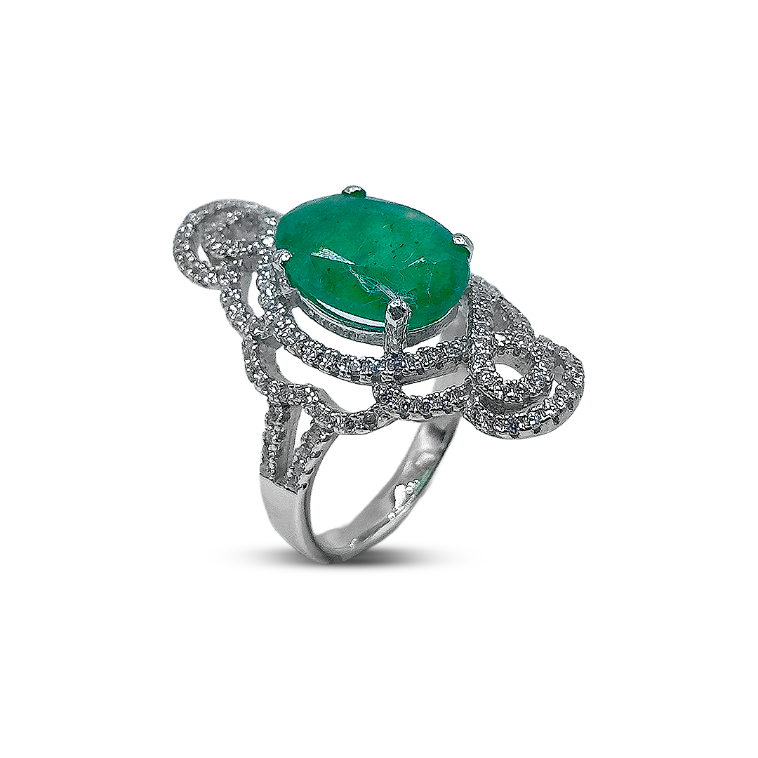 Jade Women Ring - Italian design
