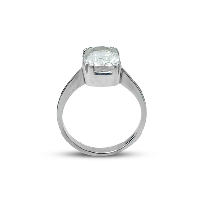 kunzite Women Ring - Prong Design