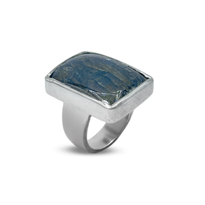 Labradorite Men Ring - Fance Design