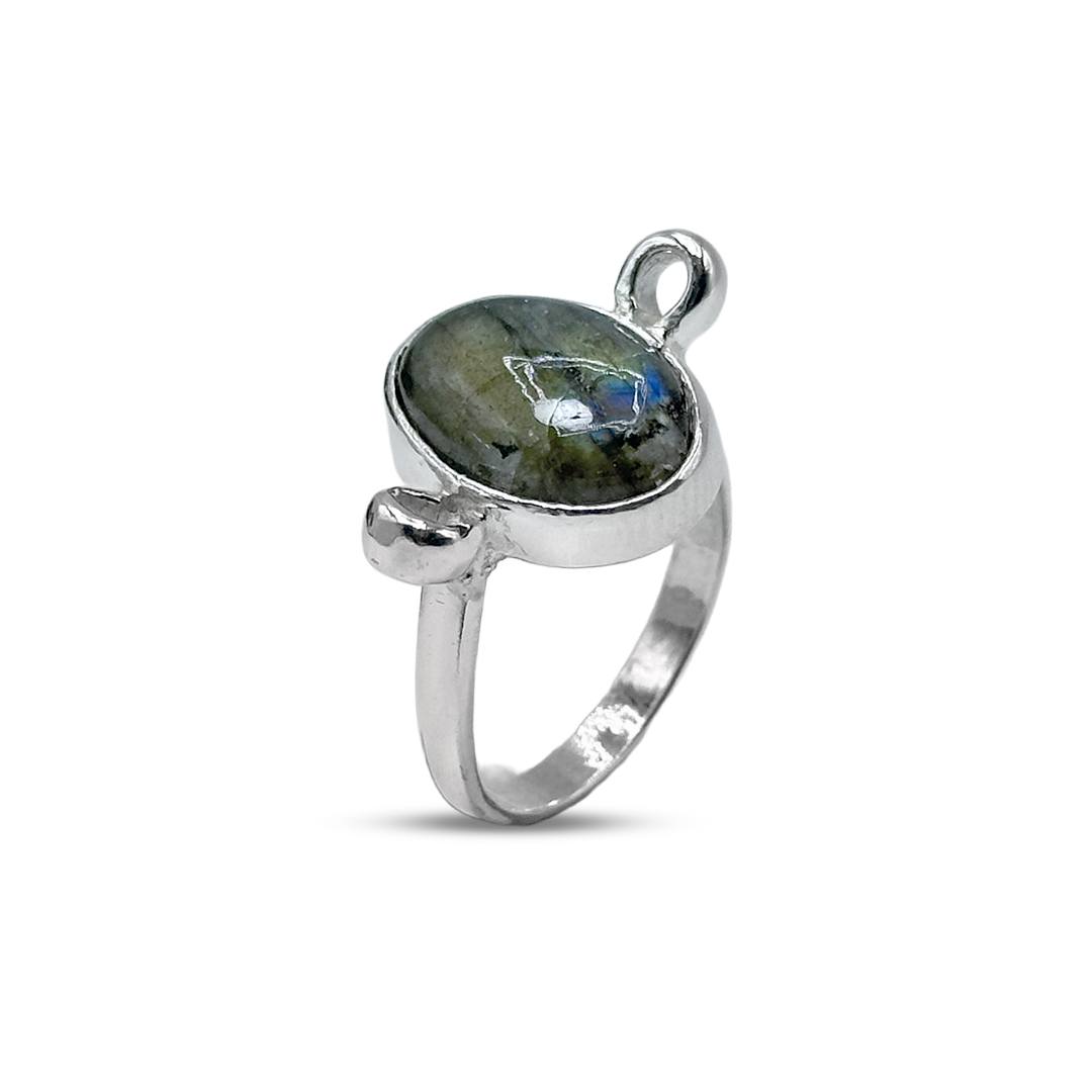 Labradorite Women Ring - Colar Design