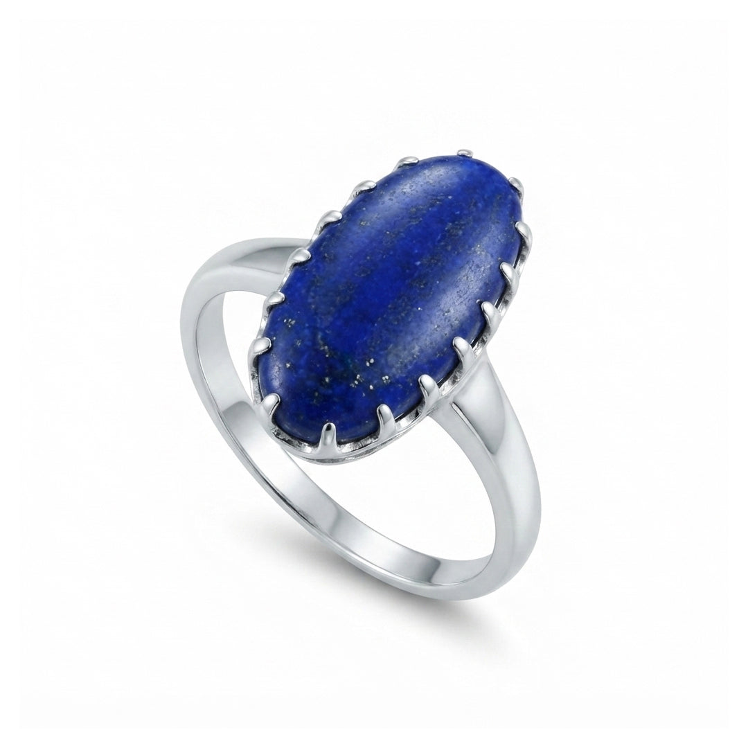 Lapis Women Ring - Oval