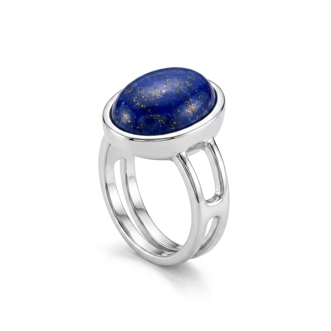 Lapis Men Ring - Oval
